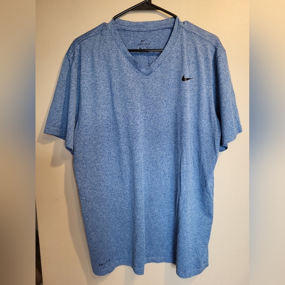 Nike Blue Athletic T-Shirt, Size XL - Picture 1 of 5